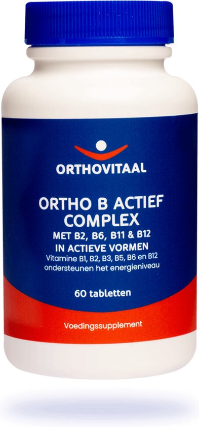 Orthovitaal Ortho Vitamine B Complex Actief 60 tabletten | bol.com