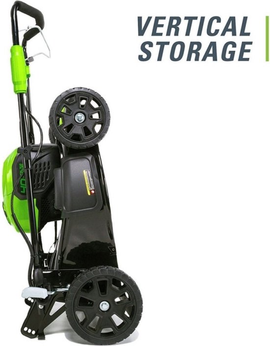 Greenworks Accugrasmaaier 40 volt incl accu's en lader GD40LM46SPK4X van Greenworks — afbeelding 3