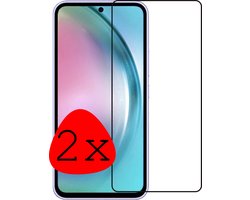 Screenprotector - 2 Stuks Geschikt voor Samsung Galaxy A54 - Full Cover - Beschermglas - Gehard Glas - Tempered Glass - Screen Protector