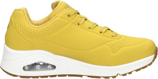Skechers Uno Stand On Air sneakers geel - Maat 42