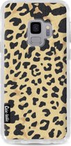 Casetastic Design Hoesje voor Samsung Galaxy S9 - Hard Case - Leopard Print Sand Print