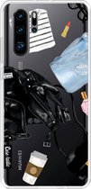 Casetastic Huawei P30 Pro Hoesje - Softcover Hoesje met Design - Fashion Flatlay Print