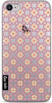 Casetastic Apple iPhone 7 / iPhone 8 / iPhone SE (2020) Hoesje - Softcover Hoesje met Design - Geometric Lines Sweet Print