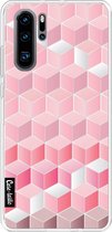 Casetastic Huawei P30 Pro Hoesje - Softcover Hoesje met Design - Cubes Vibe Print