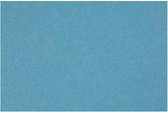Hobbyvilt, 42x60 cm, dikte 3 mm, turquoise, 1 vel | Vilt vellen | knutselvilt | Hobby vilt