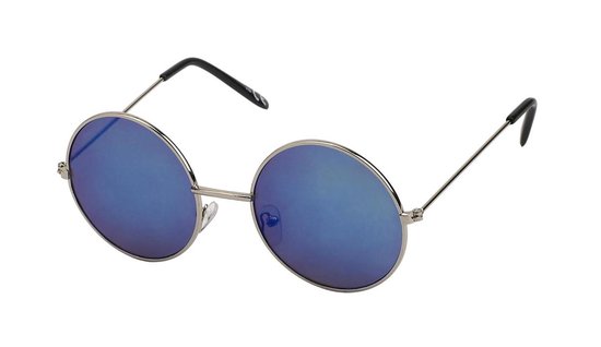 Joboly Round Hippie Sunglasses John Lennon / Gabber Retro - Blauw , Homme - Bleu