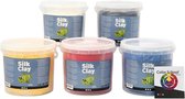 Silk Clay®, primaire kleuren, inclusief Colour School instructies, 5x650gr