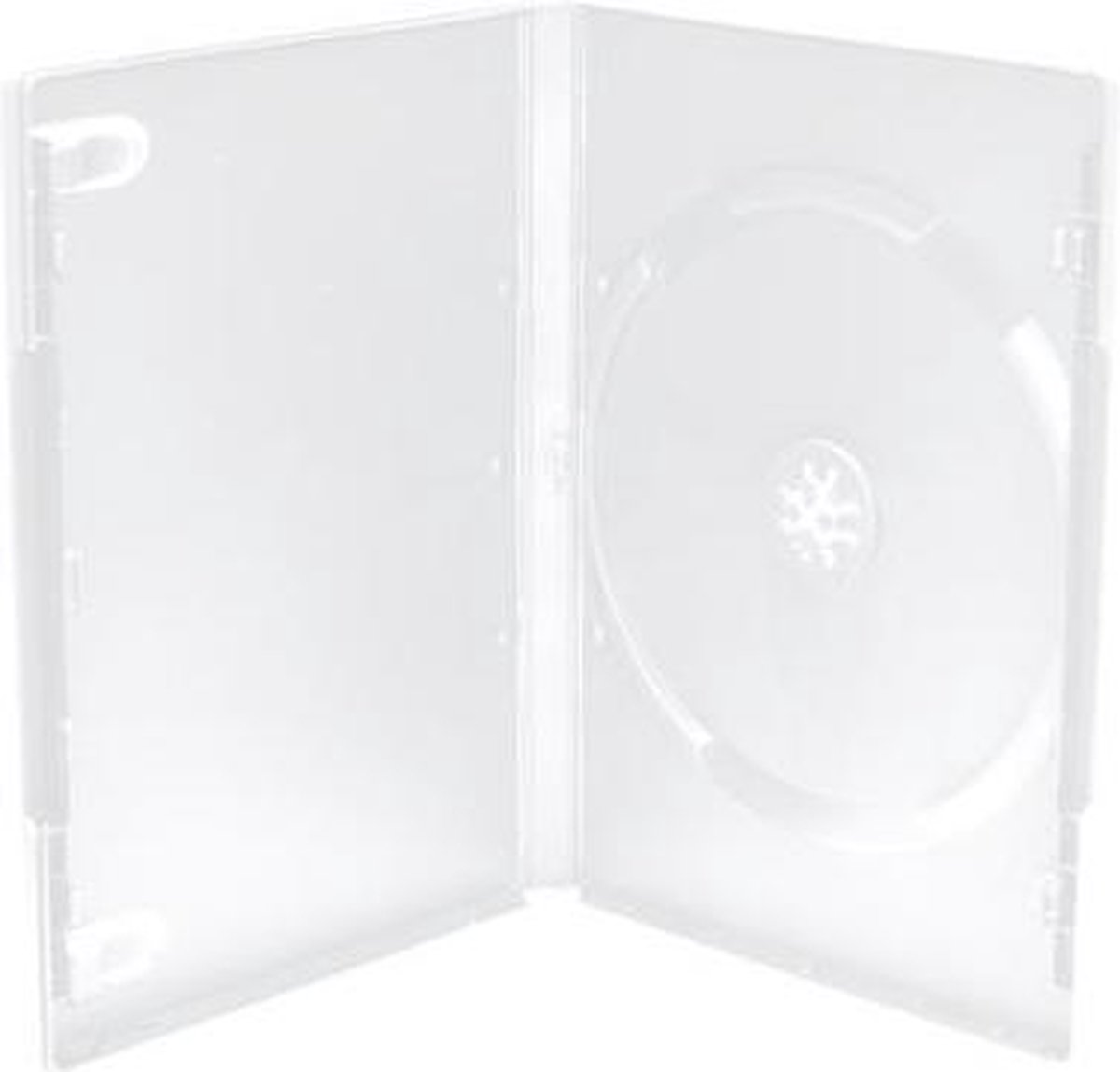 Boîtier slim pour CD/DVD Mediarange - transparent - lot de 25