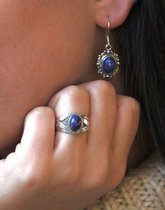 Zilveren ring Lapis Lazuli Mayita