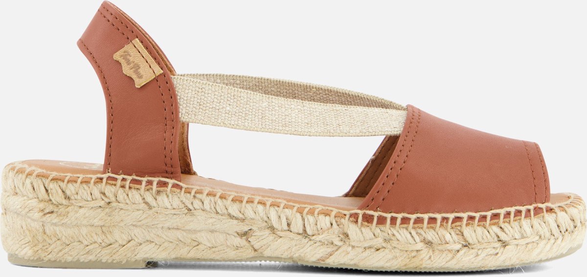 Toni Pons Etna Espadrilles cognac Leer - Dames - Maat 38