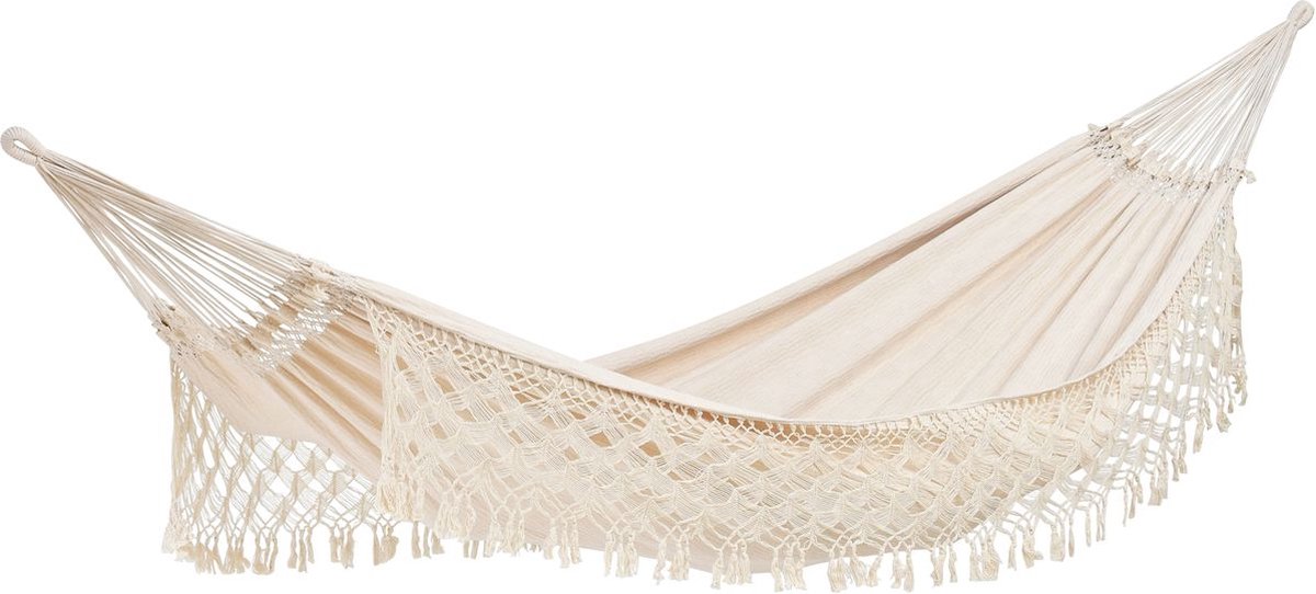Bol.com Amazonas Rio 2 persoons hangmat - Beige aanbieding