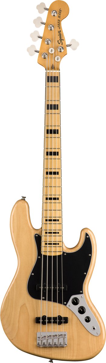 Squier Classic Vibe 70s Jazz Bass V Natural