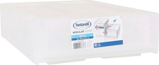 Tontarelli S2201013 mand, meerkleurig, 66 x 44 x 25 cm
