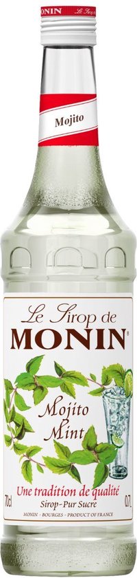 Monin Koffiesiroop: Voor Echt Hemelse Koffiecreaties! 34 Monin Koffiesiroop Mojito Munt - 70 cl
