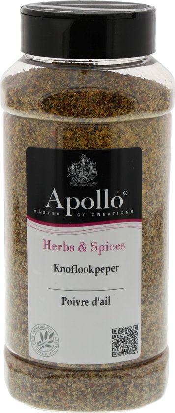 Apollo Herbs & spices Knoflookpeper - Bus 600 gram | bol