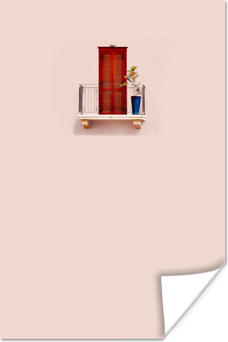 Deur - Rood - Pastel - Architectuur