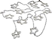 LOBERON Guirlande set van 2 Sacristar zilverkleurig