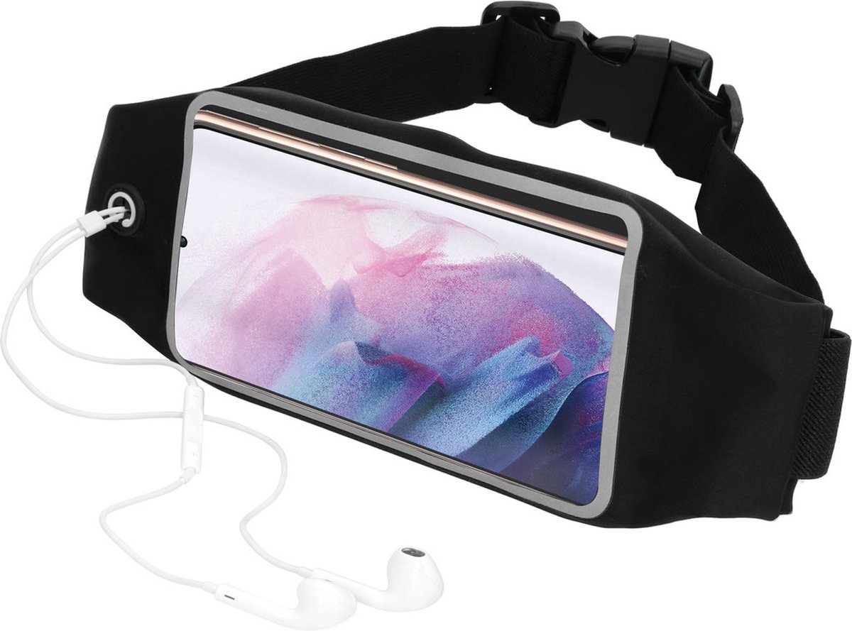 Mobiparts Comfort Fit Sport Belt geschikt voor Samsung Galaxy S21 - Zwart