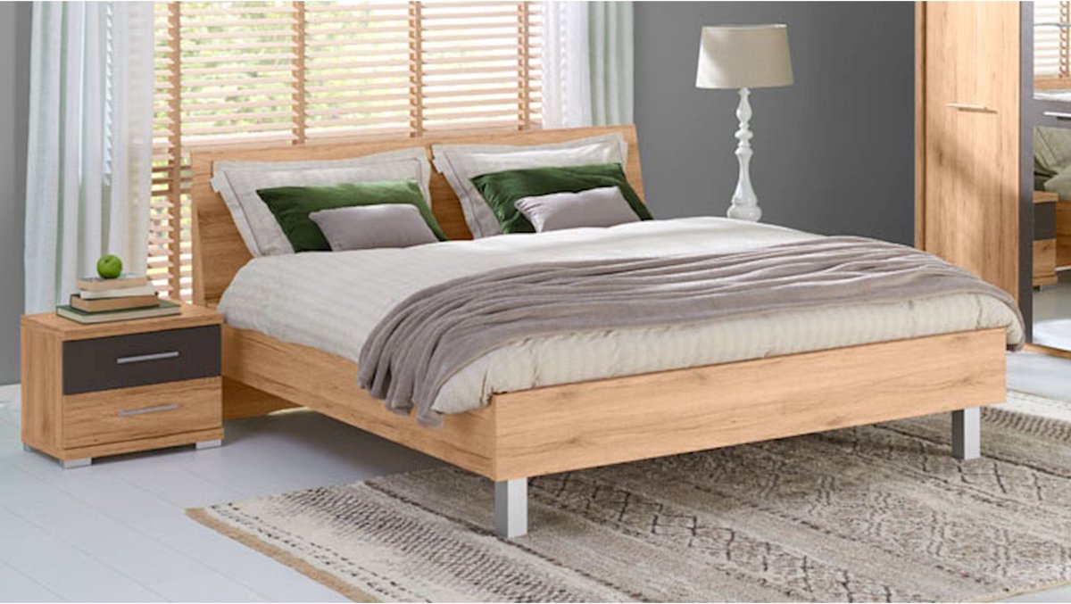 Maxi Bed Glasgow - 180 x 220 cm - balkeneiken