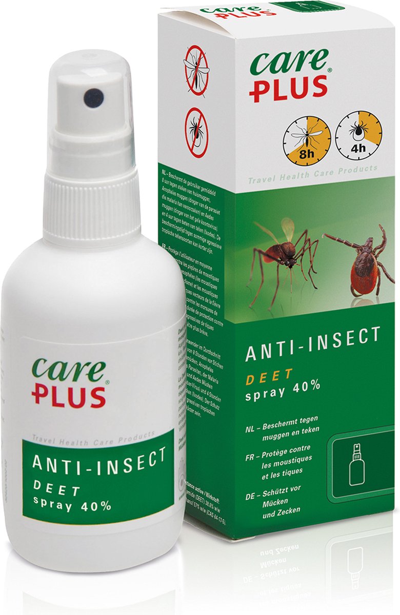 Goedkoopste Care Plus Anti-Insect 40 Deet Spray 60ml - Anti-insect middel