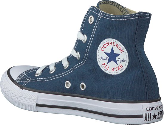 Converse Meisjes Sneakers Ctas Hi Kids - Blauw - Maat 35 Converse Meisjes Sneakers Ctas Hi Kids - Blauw - Maat 35