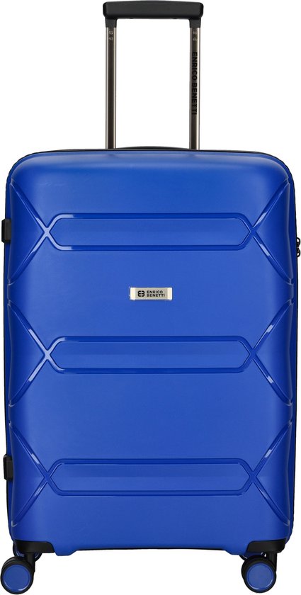 Enrico Benetti Kingston Middelgrote Koffer - 67 cm - 67 liter - TSA Slot - Skyblauw