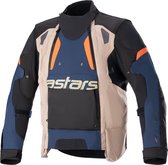 Alpinestars Halo Drystar Jacket Dark Blue Dark Khaki Flame Ora S - Maat - Jas