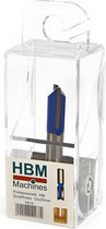 HBM Professionele HM Groeffrees 10 x 20 mm. Recht Model