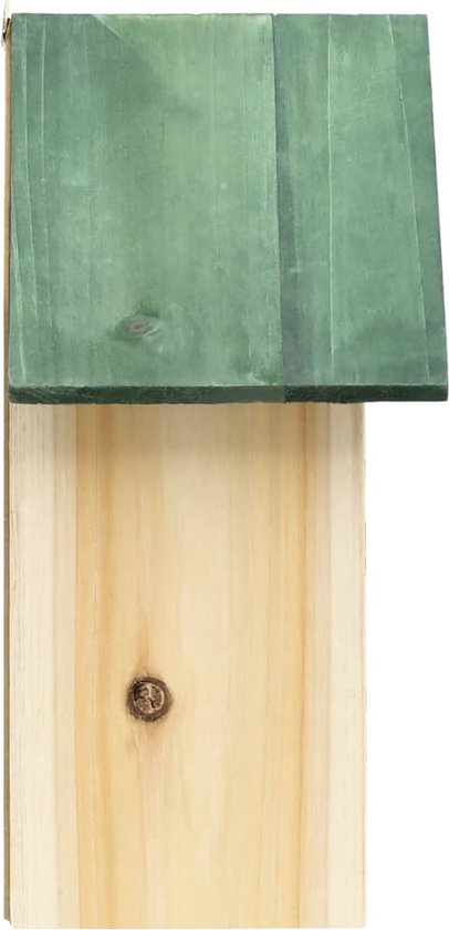 vidaXL Hôtels à insectes 2 pcs Bois d'épicéa massif 23 x 14 x 29 cm