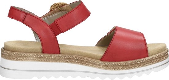 Rieker - Chaussures femme - D0Q52-33 - Rouge - taille 42