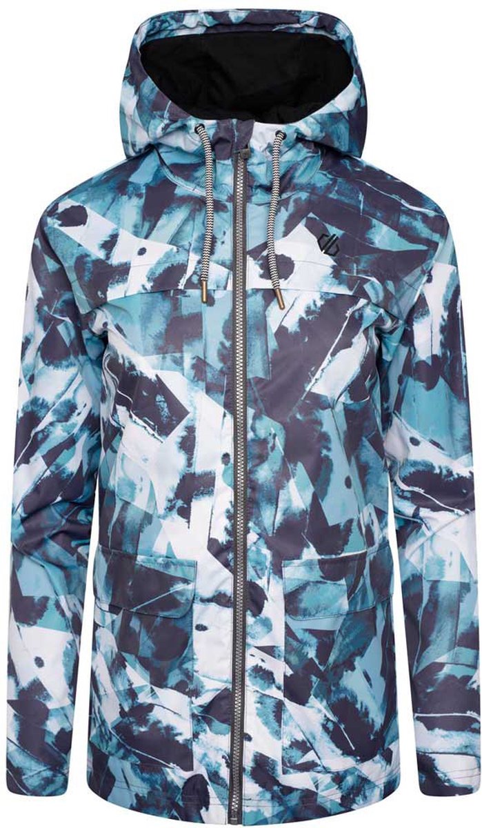 Dare 2B Deviation II Waterdichte Wandeljas Voor Dames Turqoise Blauw Wit