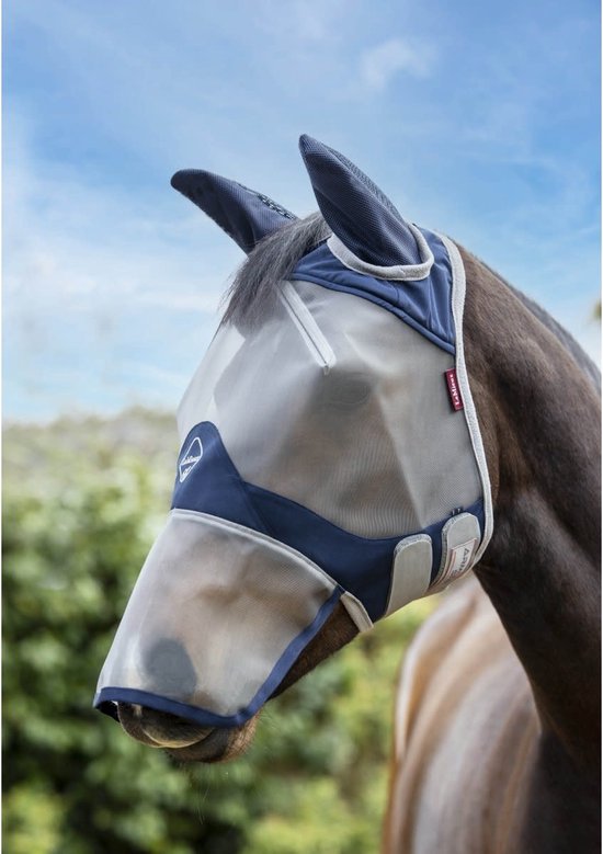 LeMieux Armour Shield Pro Vliegenmasker half Grijs - Limburgs Ruiterhuis