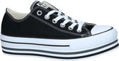 Zwarte Sneakers Converse AS Platform Layer OX  Dames 40