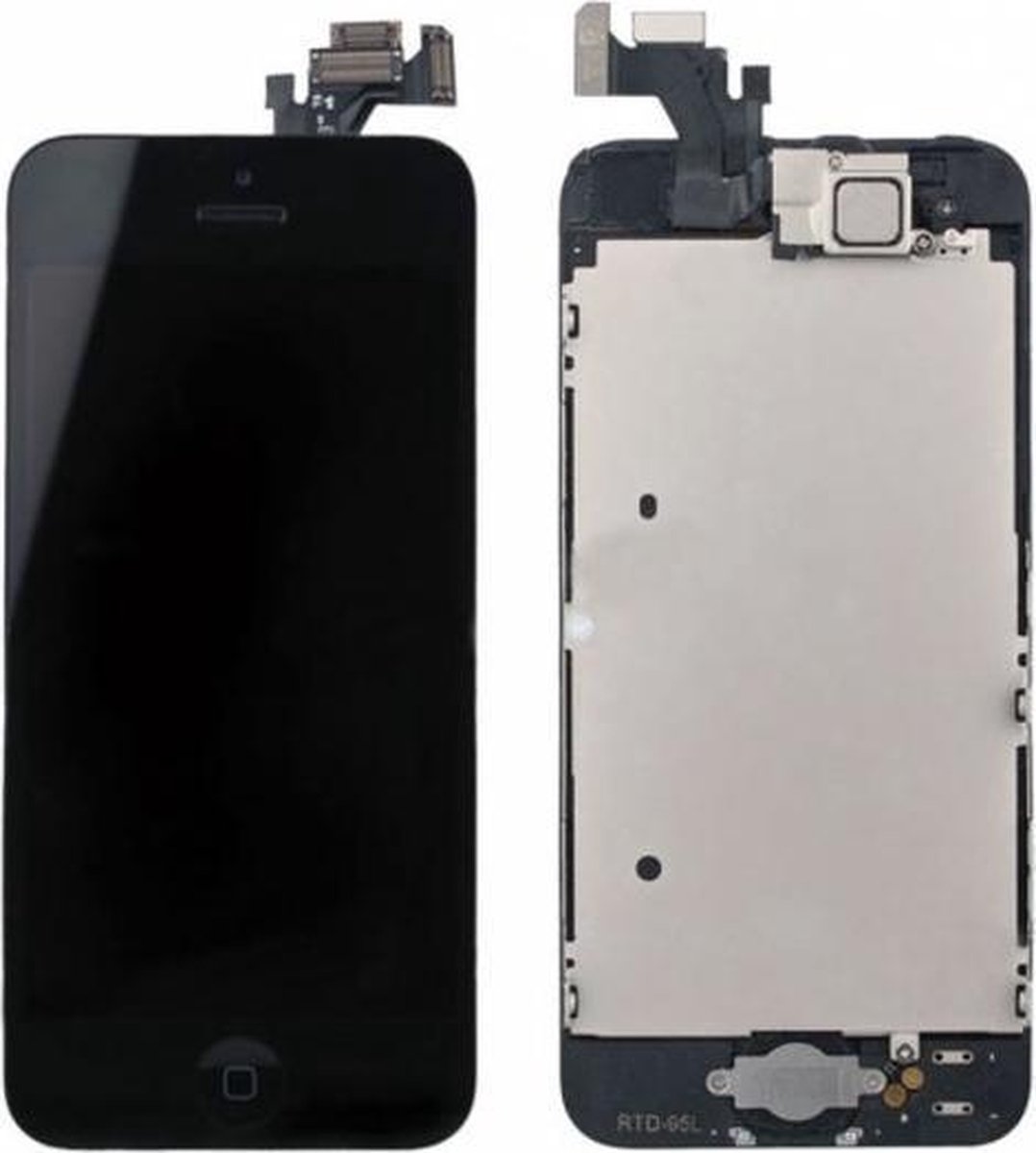 iPhone 5C LCD scherm compleet voor gemonteerd A+ kwaliteit