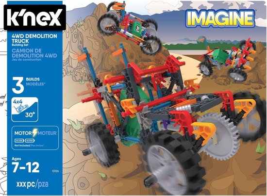 Knex 4 wheel drive truck sale