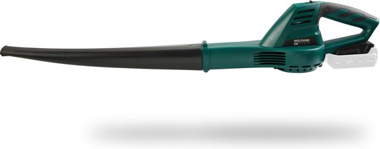 WOLFGANG Elektrische tuinbladblazer 20V voor bladeren & loof - snoerloze accu bladblazer - bladblazer met blaassnelheid 200 km/u - 1,2kg - 90x15x17cm - (geleverd zonder accu en lader) van WOLFGANG. — afbeelding 3