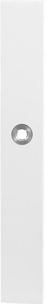 GPF8100.85R langschild XL 282x40x8,5mm PC55 rechthoekig rechtsdraaiend wit