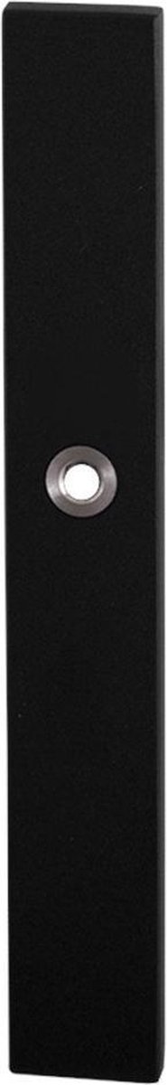 GPF8100.75 langschild XL 282x40x8,5mm BB72 rechthoekig zwart