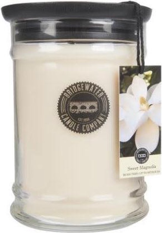 Bridgewater Geurkaars - Large Jar - Sweet Magnolia