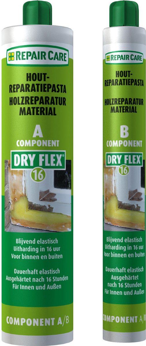 Repair Care - Dry Flex 16 - houtrotreparatie A en B