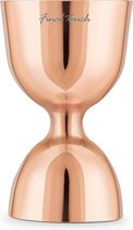 Final Touch - Copper Plated roestvrijstalen Jigger