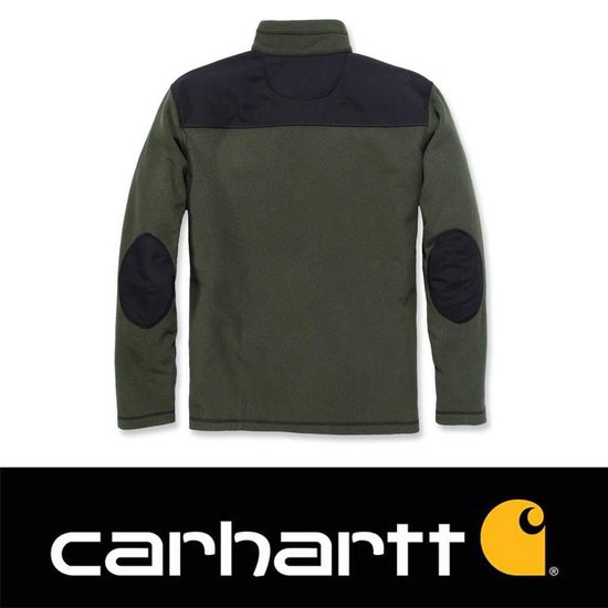 Carhartt Fallon HalfZip Sweatshirt Olive Vest Heren