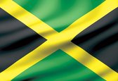 Fotobehang Flag Jamaica | XXXL - 416cm x 254cm | 130g/m2 Vlies