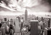 Fotobehang City Skyline Empire State New York | XL - 208cm x 146cm | 130g/m2 Vlies