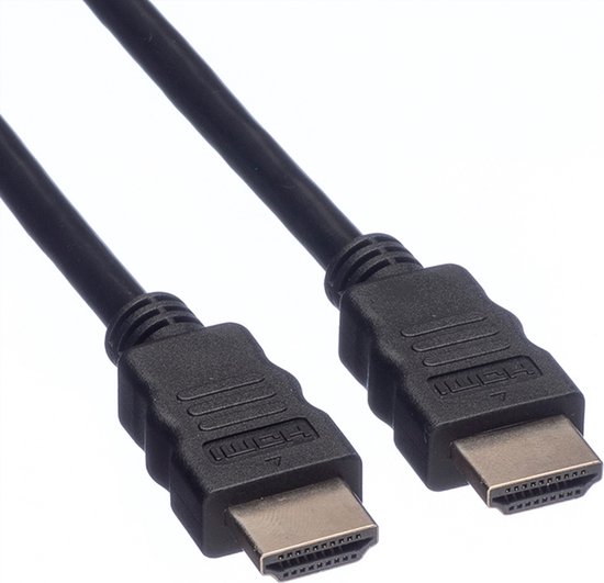 VALUE HDMI Ultra HD Kabel met Ethernet, M/M, zwart, 2 m