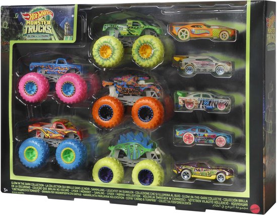 Hot Wheels Monster Trucks 10 Pack - Auto's - Speelgoedvoertuig