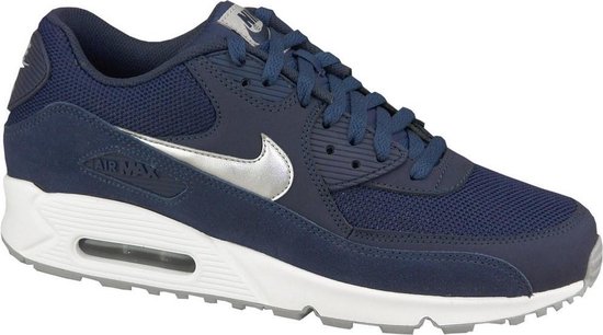 Nike Air Max 90 Essential - Sportschoenen - Mannen - Maat 44.5 -  navy/zilver/wit | bol.com