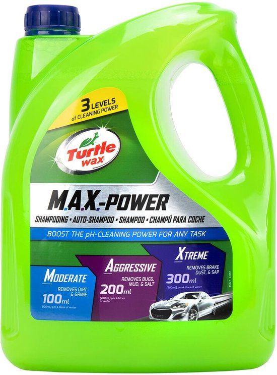 Koop uw Turtle Wax 53287 Max-Power Car Wash 4L bij SBI