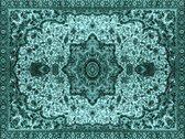 Vloerkleed vinyl | Persia Turquoise | 195x300 cm