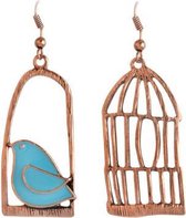 Blue Bird Earrings